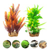 Artificial Aquarium Tank Plastic Platns Water Plant Tank Decoration Ornament 13#