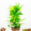 Artificial Aquarium Tank Plastic Platns Water Plant Tank Decoration Ornament 13#