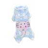 Super Soft Pet Dog Elephant Design Costume Pet Jumpsuit Hoodie Coat M Blue