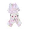 Super Soft Pet Dog Elephant Design Costume Pet Jumpsuit Hoodie Coat M Pink