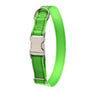 Adjustable and Reflective Pet Dog Cat Collar Puppy Neck Buckle Strap M Green