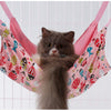 Cat Kitten Comfortable Hanging Pet Hammock Bed for Cats Small Animals  Pink