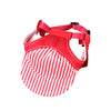 Summer Pet Dog Cat Baseball Visor Hat Puppy Cap Outdoor Sunbonnet Red M