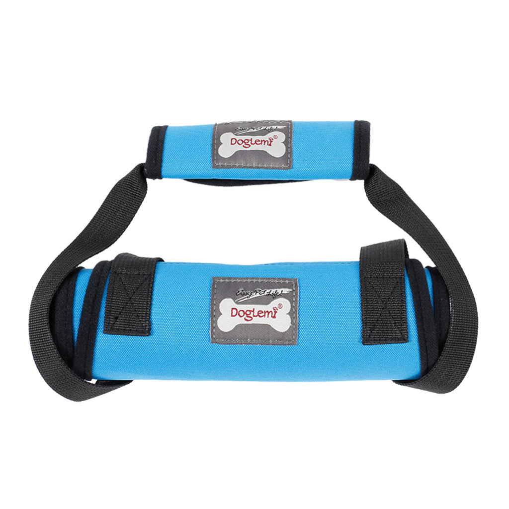 Dog Lift Harness Mobility Lifting Aid Support Harness with Handle M Blue