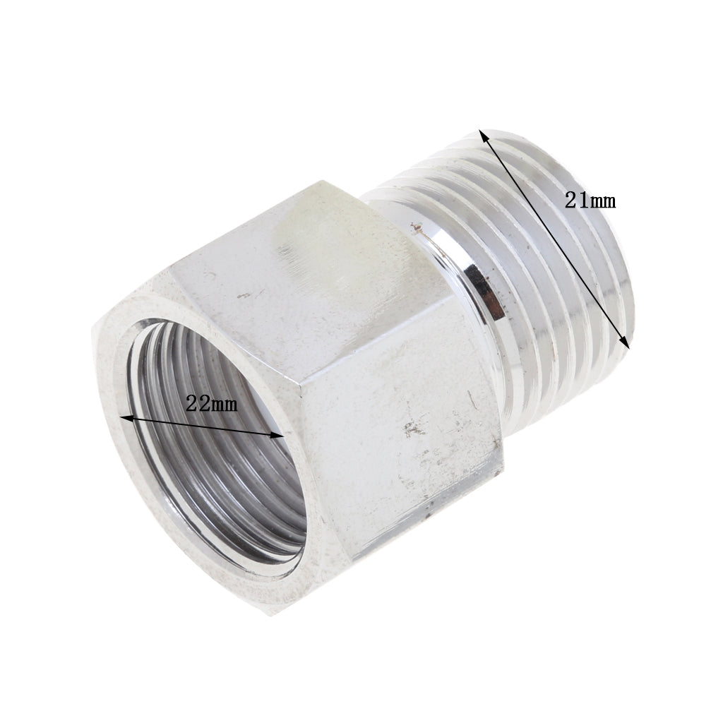 Aquarium Tank Cylinder Adapter Converter for Co2 Regulator  M22x1.5 to G5/8