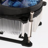 Aluminum 2200RPM Computer CPU Cooler 9cm Cooling Fan Heatsink for LGA Blue