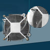 Aluminum 2200RPM Computer CPU Cooler 9cm Cooling Fan Heatsink for LGA Blue