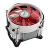 Aluminum 2200RPM Computer CPU Cooler 9cm Cooling Fan Heatsink for LGA Red