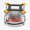 Aluminum 9cm CPU Cooler with Cooling Fan Radiator Heatsink for LAG 1366 Red