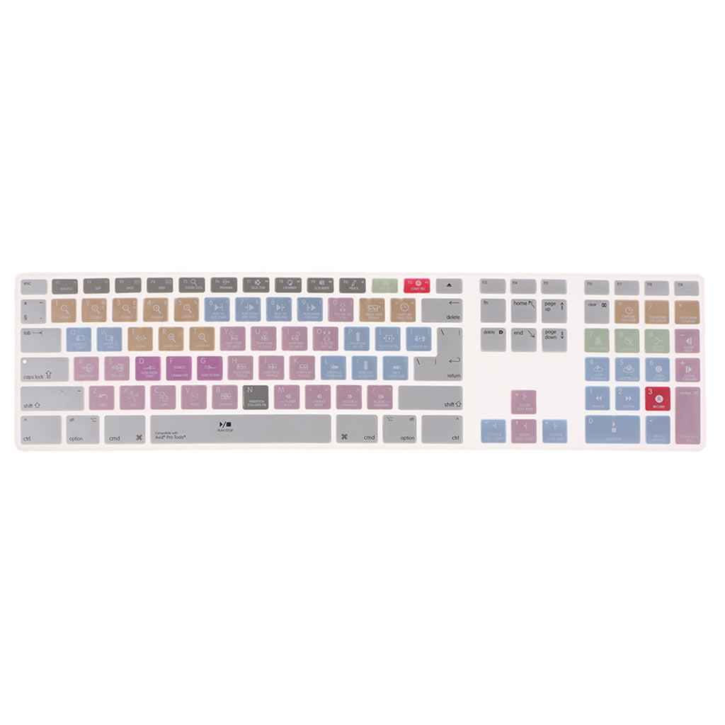 Keyboard Cover Skin Protector for Apple Macbook Laptop Avid Pro Tools