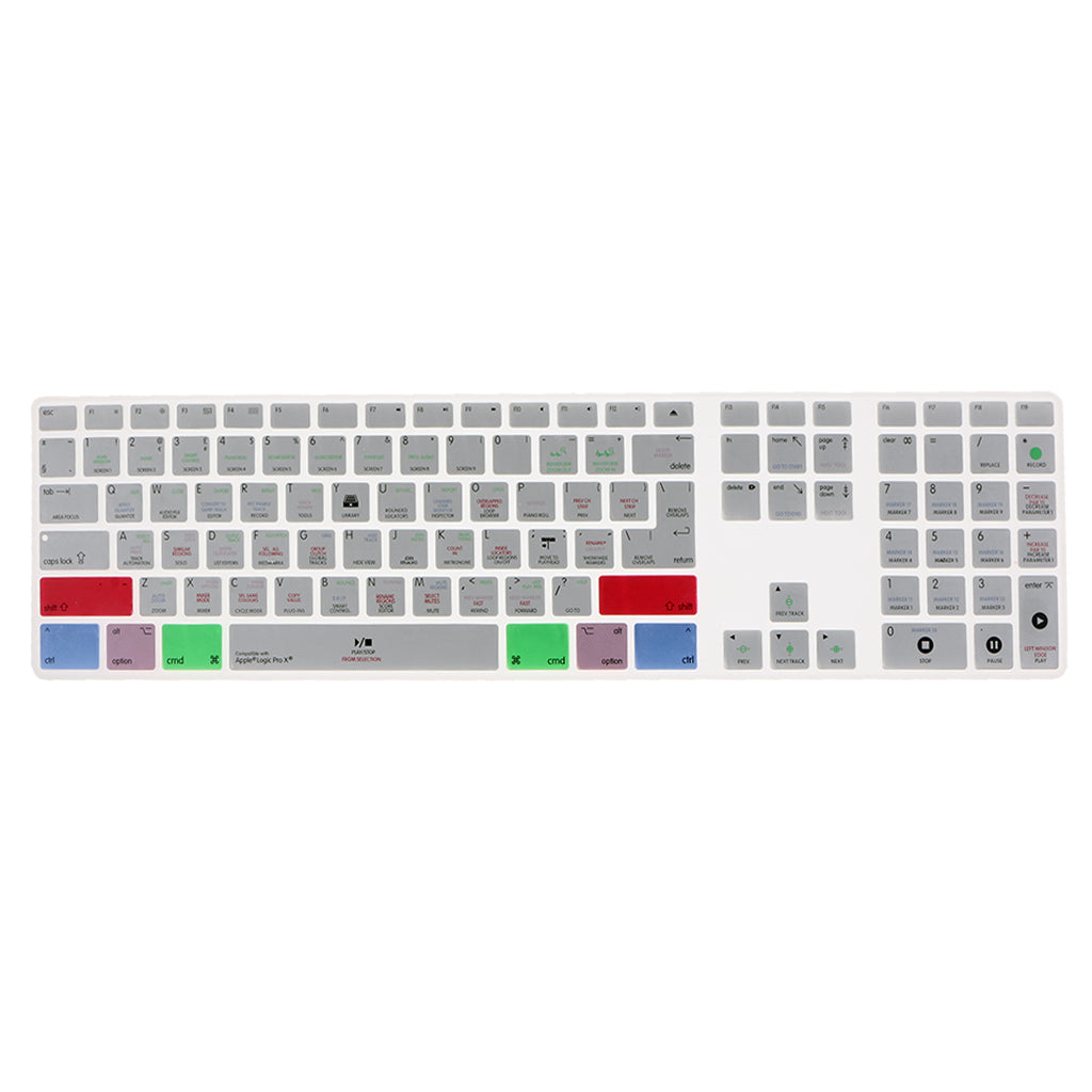 Keyboard Cover Skin Protector for Apple Macbook Laptop Notebook Logic Pro X