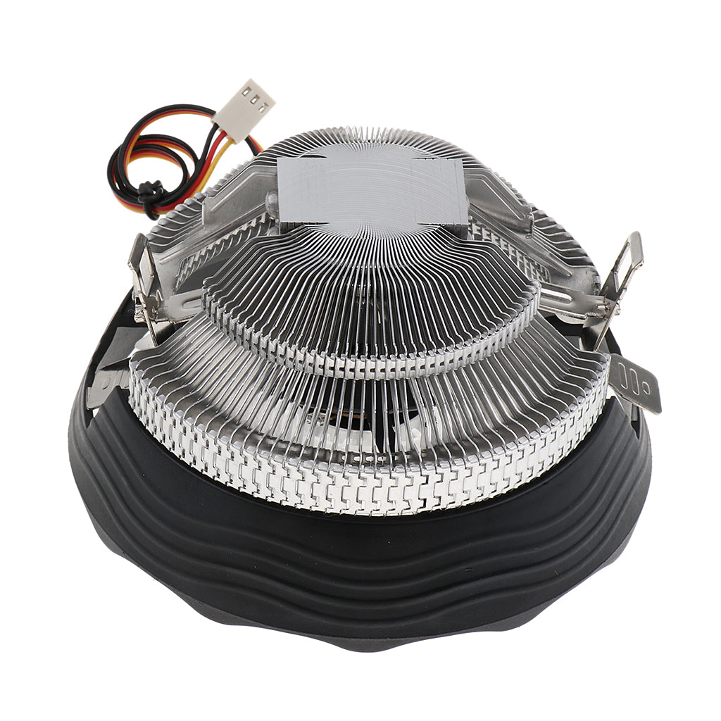 12cm Computer Case CPU Cooling Fan Radiator LED RGB CPU Cooler for Intel/AMD