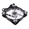 RGB Silent Computer Chassis Case LED Cooling/Radiator Fan For Computer Case