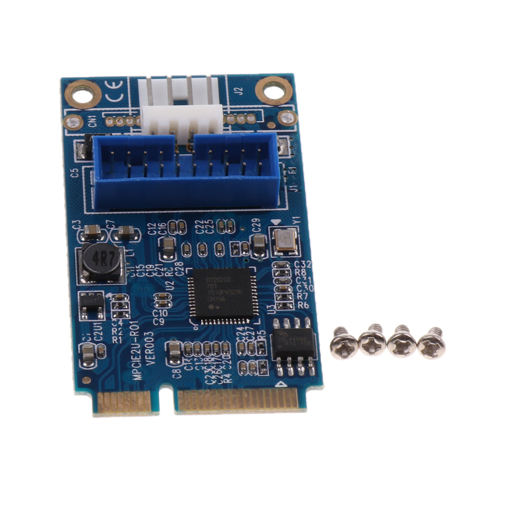 Motherboard PCI Express to USB 3.0 20Pin/19pin Expansion Card Adapter