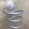 Non-slip Hair Dryer Holder Aluminum Towel Drain Rack Bathroom Antirust Shelf