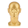 Male Mannequin Manikin Head Glasses Caps Wigs Jewelry Display Stand Model Gold