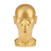 Male Mannequin Manikin Head Glasses Caps Wigs Jewelry Display Stand Model Gold