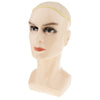 Male Mannequin Head Wig Making Hat Display Model Stand Manikin w/ Net Cap Skin Color