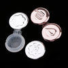 Contacts Lens Case Kit Mirror with Bottle tweezers Container Holder Pink