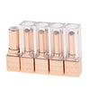 5x 12ml Empty Lipstick Container DIY Lip Balm Tubes Lips Gloss Bottles Rose Golden