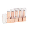 5x 12ml Empty Lipstick Container DIY Lip Balm Tubes Lips Gloss Bottles Rose Golden