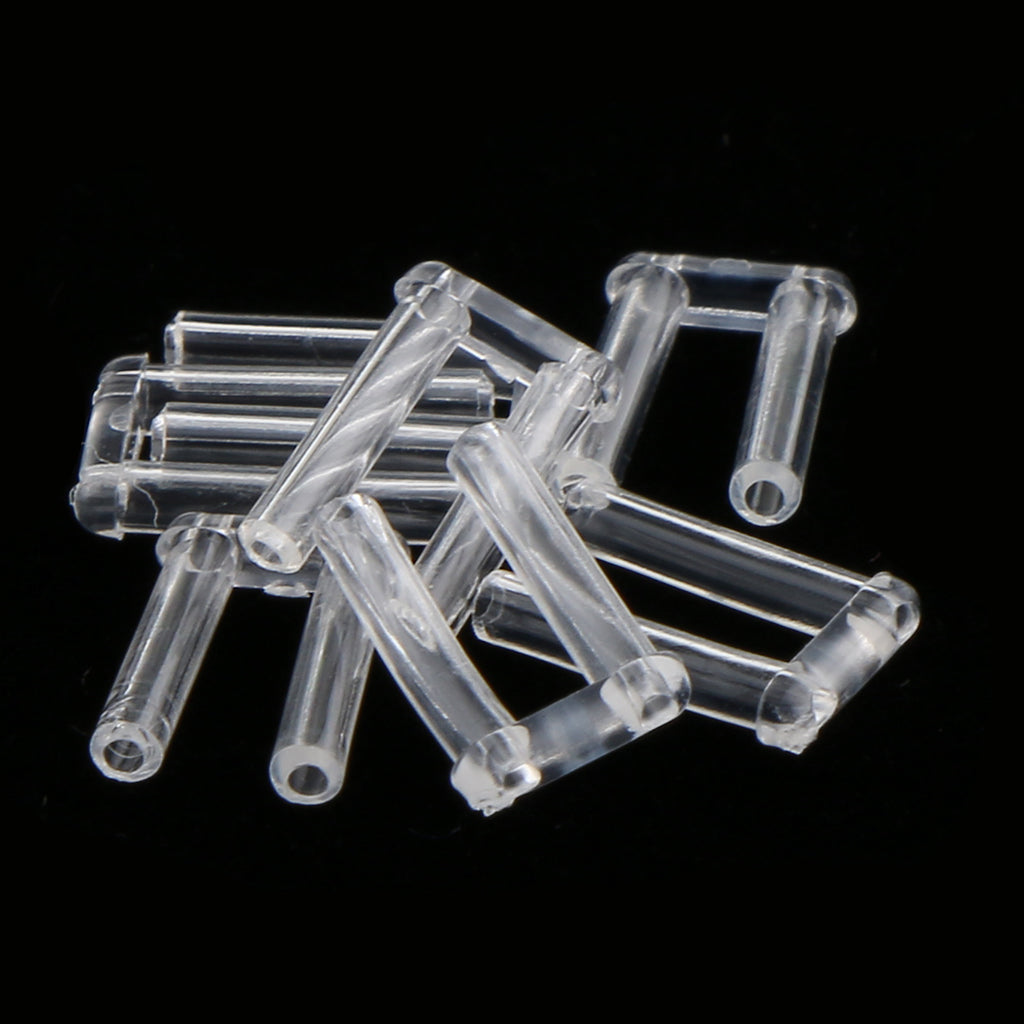 1000x Rimless Eyeglass Dual Plastic Stopper 2-Hole Nail Screw Repair Tool B