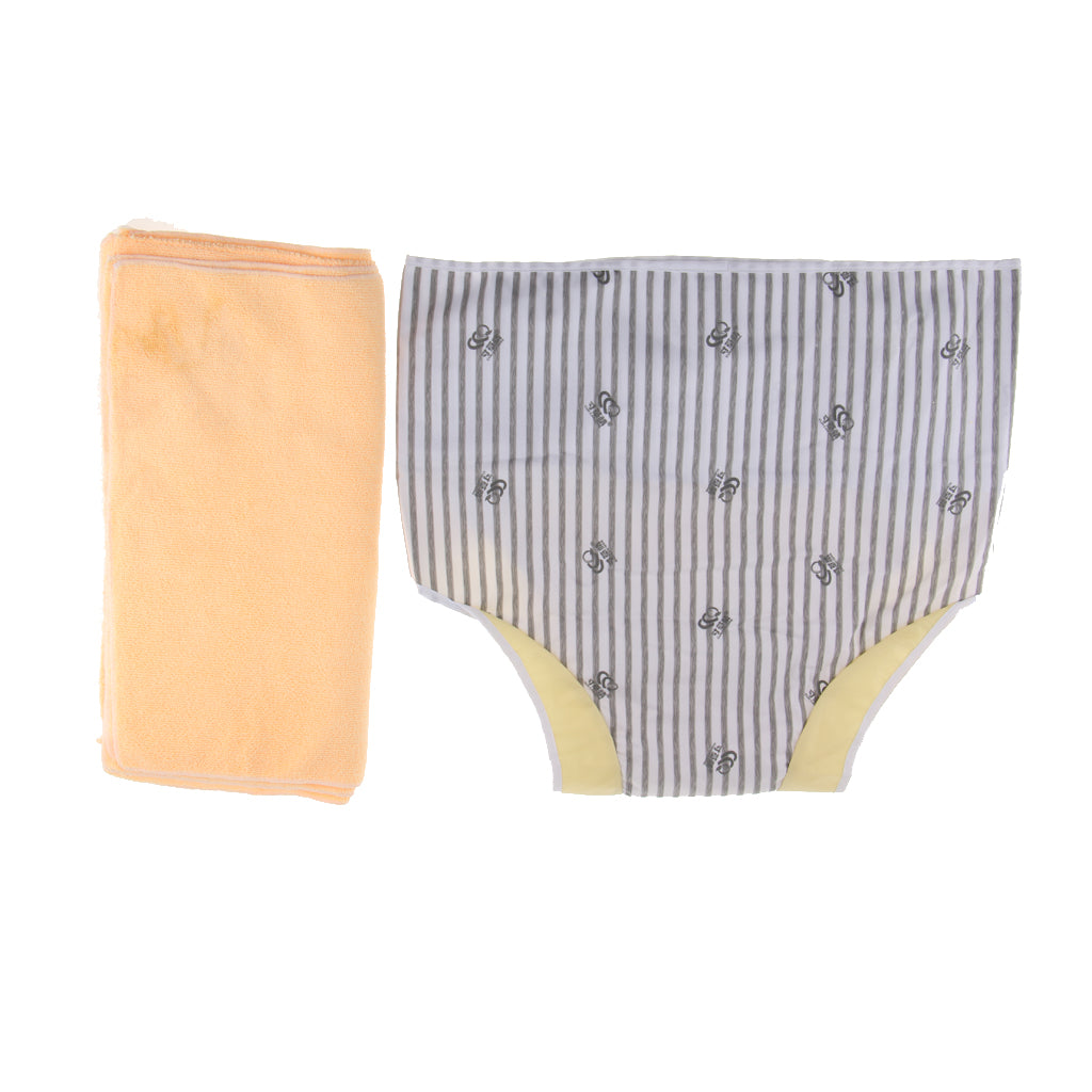 Heavy Absorbency Brief Disposable Adult Underwear Cloth Diaper Nappy Panty M