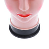 PVC Female Bald Mannequin Head Model Wig Making Hat Glasses Display Stand 1#