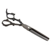 Black Salon Hair Cutting Thinning Scissors Shears Hairdressing 6.5 inches