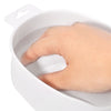 5 Pieces Nail Art Manicure Care Soak Bowl Polish Remover Soak Tray White