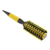 Nylon Bristle Round Hair Roller Brush Natural Wood Handle Hairbrush 5.5cm