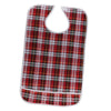 Adult Disability Bib Mealtime Cloth Protector Waterproof 45x75cm red