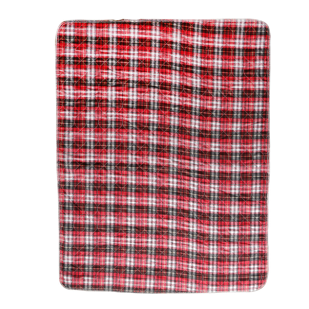 Washable Reusable Underpad Incontinence Pad Absorbent Sheet Protector Red L