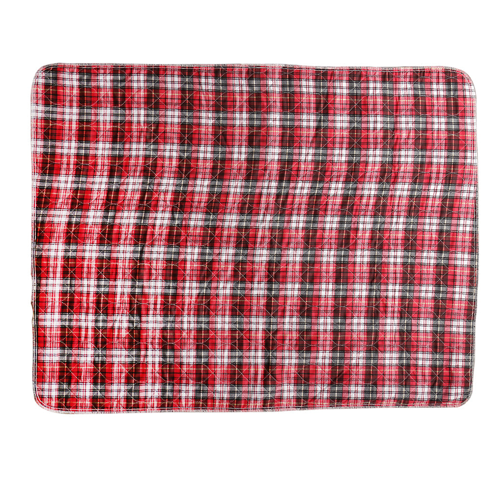 Washable Reusable Underpad Incontinence Pad Absorbent Sheet Protector Red L