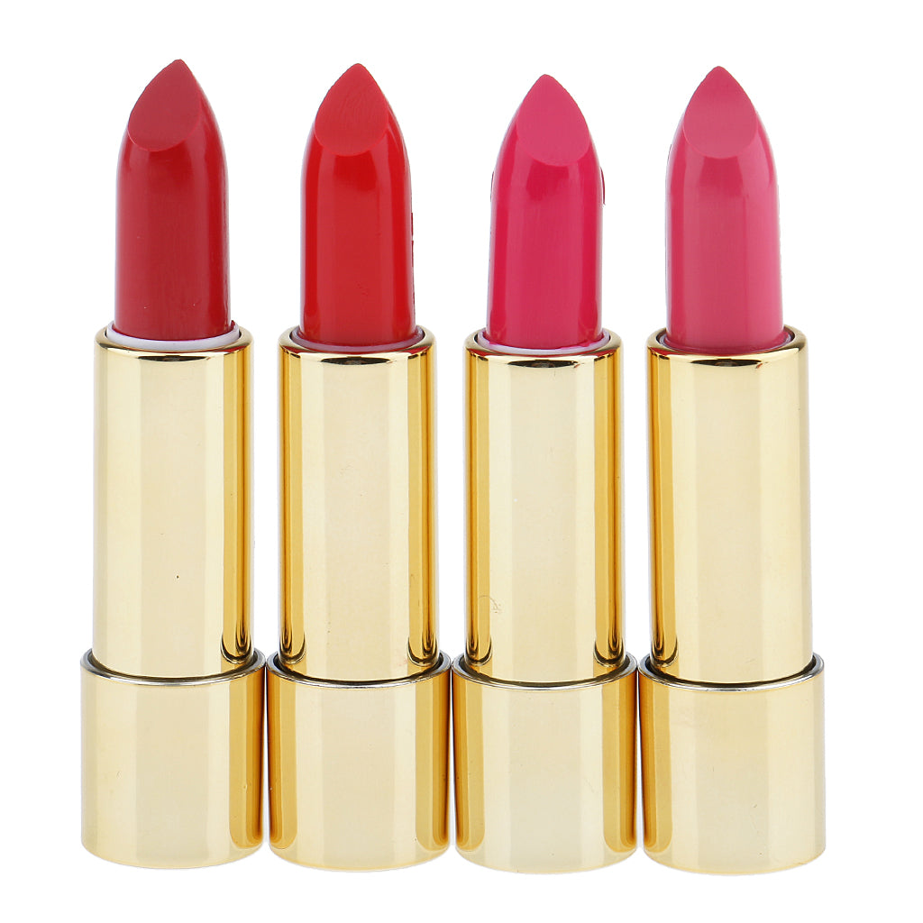 4 Pieces Waterproof Long Lasting Lipstick Makeup Cosmetic Matte Lip Stick