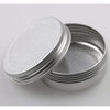 lot 12 Aluminum Round Screw Lid Cosmetic Lip Balm Tins Container 30g