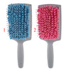 Quick Drying Hair Brush Comb Microfiber Towel Absorbent Dry Wet Hair Blue