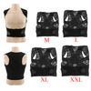 Back Lumbar Shoulder Support Correction Brace Belt Posture Corrector M