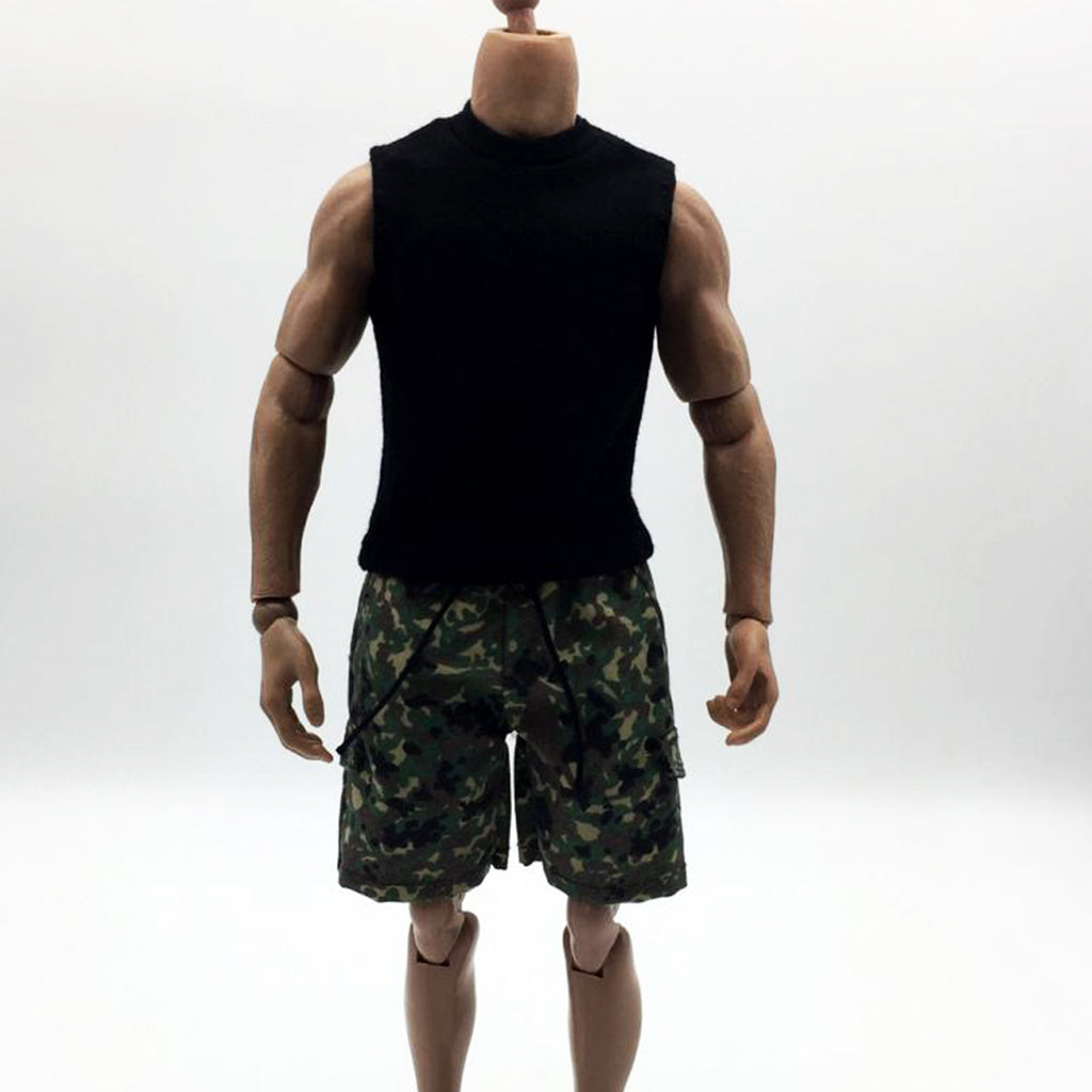 1/6 Male Camouflage Pants Trousers Suit Men Clothing for 12" Action Figure A