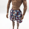 1/6 Scale Men's Beach Pants Shorts for 12inch Male Action Figure Accessory B