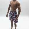 1/6 Scale Men's Beach Pants Shorts for 12inch Male Action Figure Accessory B