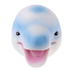 Vinyl Cartoon Animal Hand Puppet Kids Pretend Play Toy Party Favors Dolphin