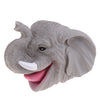 Vinyl Cartoon Animal Hand Puppet Kids Pretend Play Toy Party Favors Elephant