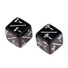 Load image into Gallery viewer, Acrylic Dice Family Set 16mm Six-sided Dice for Table Game Black