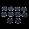 Load image into Gallery viewer, 10pcs Acrylic Round Base Miniature Display Stand Wargames Accessory 4.5x50mm