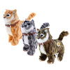 Electronic Plush Cat Toys Stuffed Toys Walking Cat Meow Toys Kids Toy Yellow