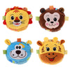 Cartoon Toddler Soft Stuffed Plush Animal Doll Hand Shake Rattle Bell Tiger