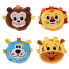 Cartoon Toddler Soft Stuffed Plush Animal Doll Hand Shake Rattle Bell Tiger