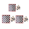 Wooden International Chess Portable Folding Chessboard Game Set 21.2x21.2cm