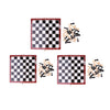 Wooden International Chess Portable Folding Chessboard Game Set 21.2x21.2cm